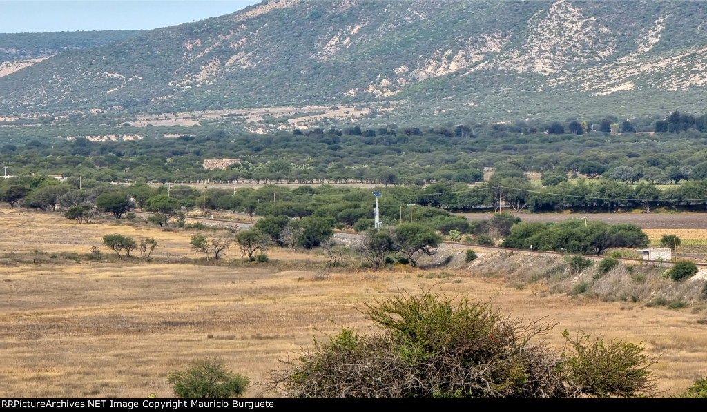 Rail tracks next to Rancho Las Puertas - KCSM BD-26